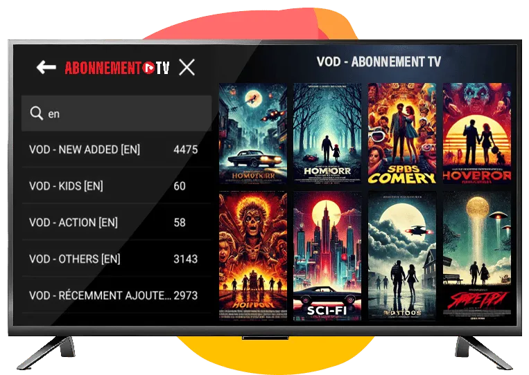 Abonnement iptv